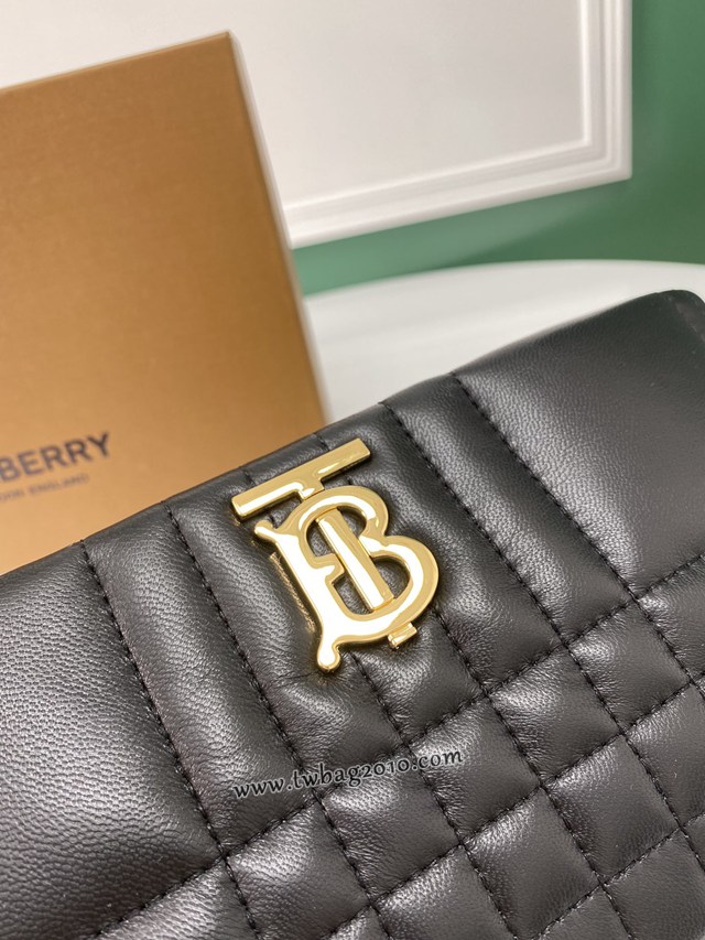 Burberry專門店新款絎縫款Lola蘿拉包 巴寶莉羔羊皮單肩斜挎女包 yxb1177